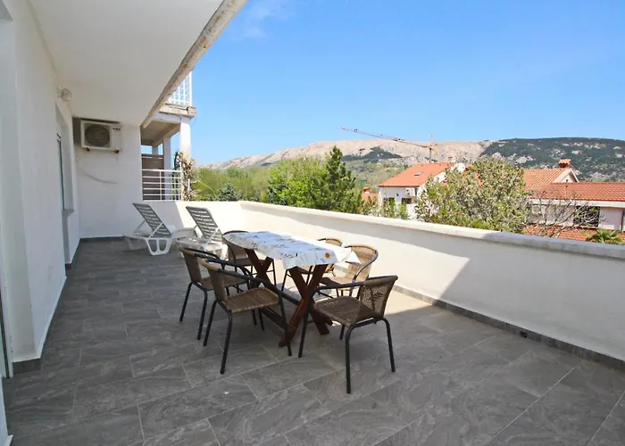 And With Parking Space Baska, Krk - 19215 招待所 3*