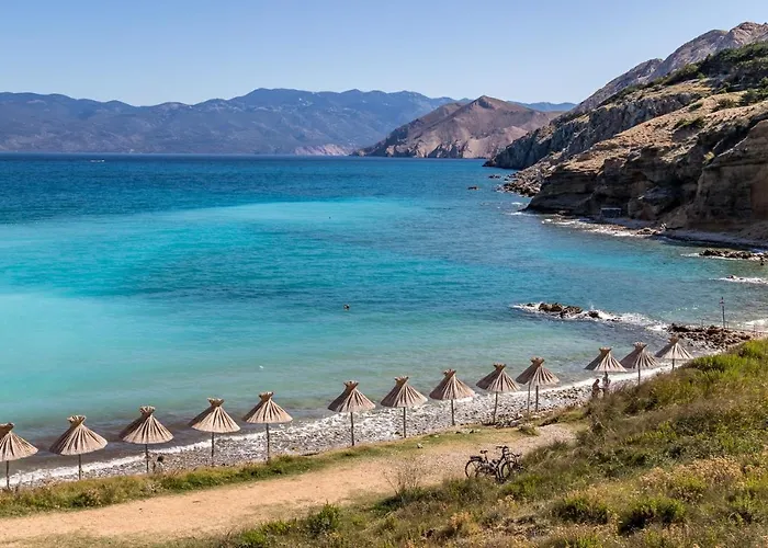 And With Parking Space Baska, Krk - 19215 Penzion